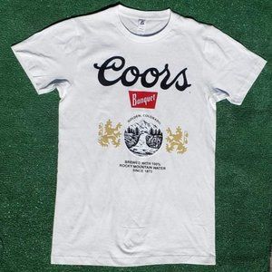 NEW COORS BANQUET T SHIRT